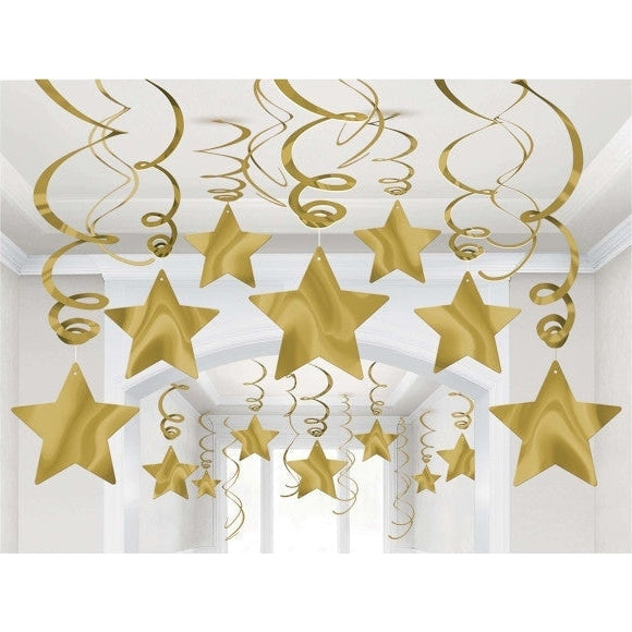 Shooting Stars Mega Value Pack Swirl Gold