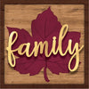 Sign Mdf Die Cut Mtl Hng Fmly