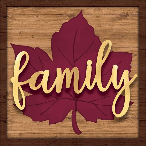 Sign Mdf Die Cut Mtl Hng Fmly