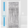 Silver Foil Metallic Curtain 3' X 8'
