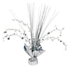Silver Foil Spray Centerpiece