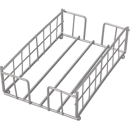 Silver Guest Towel Caddy
