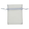 Silver Organza Bags