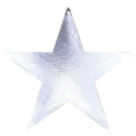 Silver Packaged Foil Mini Stars