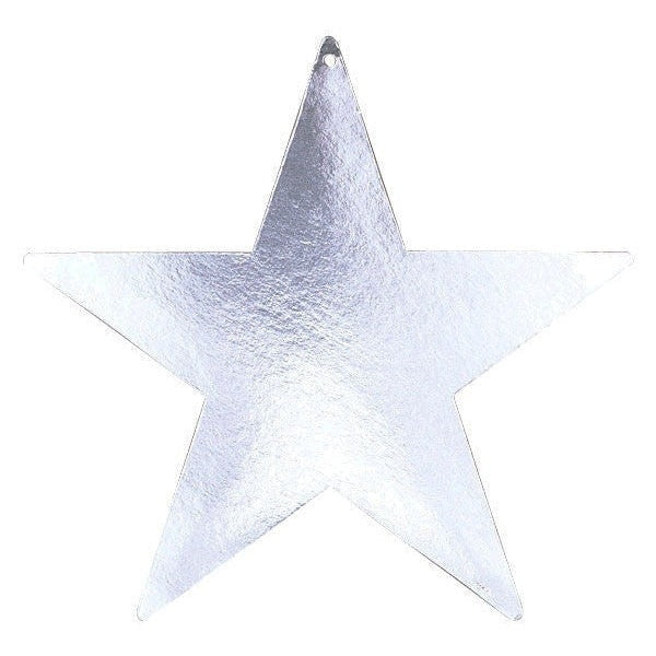 Silver Packaged Foil Mini Stars