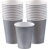Silver Paper Cups, 9Oz.