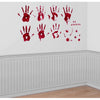 Skeleton Hand Print Wall Grabbers