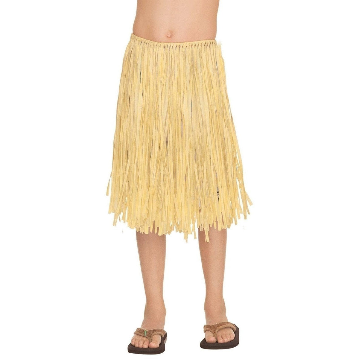 Child Natural Grass Hula Skirt