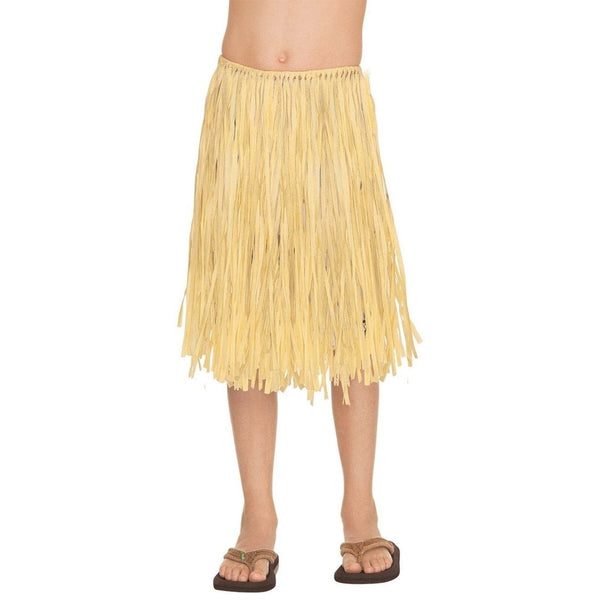 Child Natural Grass Hula Skirt