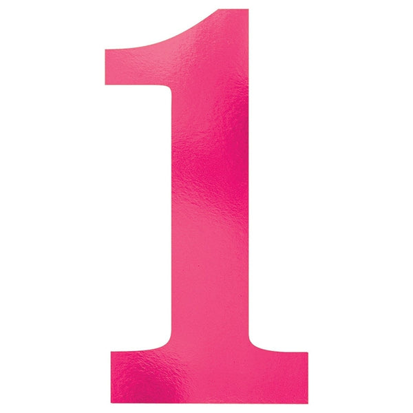 Small Foil Board Cutouts- 1 - Pink