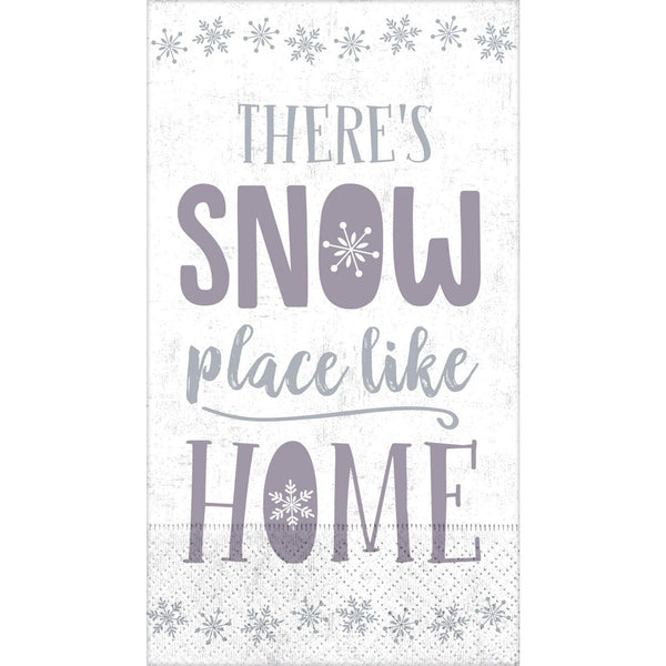 Snow Place Like Home Guest Towels