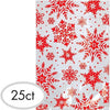 Snowflake Cellophane Bags