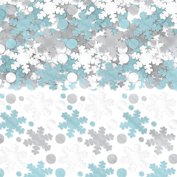 Snowflake Metallic Foil Mix Super Mega Value Confetti