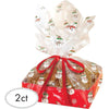 Snowman Large Treat Tray W/ Cellophane Bag