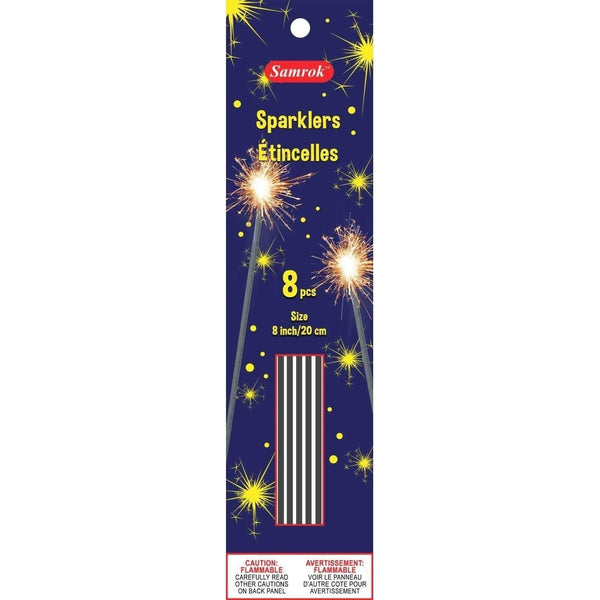 Sparkler - 8", 8/Pkg