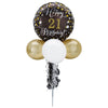 Sparkling Birthday Add-An-Age Balloon Yard Sign