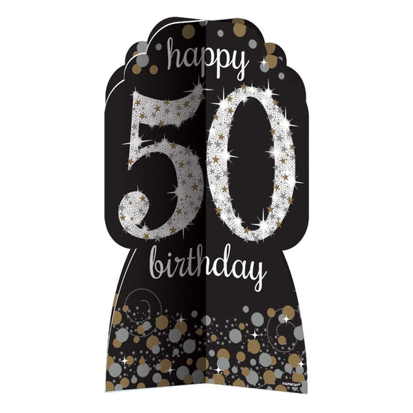 Sparkling Celebration 50Th Birthday Room Decorating Kit