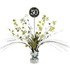 Sparkling Celebration 50Th Birthday Spray Centerpiece