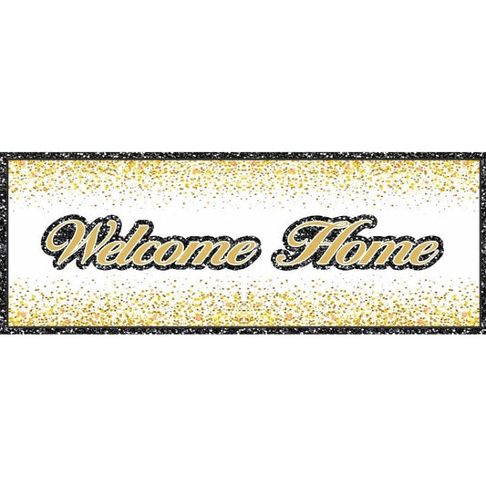 Sparkling Celebration Welcome Home Banner