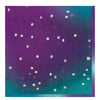 Sparkling Sapphire Iridescent Luncheon Napkins