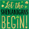 St. Patrick's Day Beverage Napkins