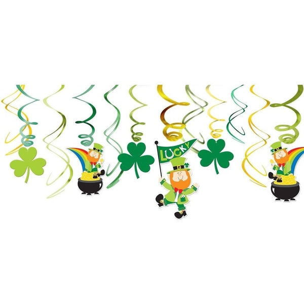 St. Patrick's Day Foil Swirl Value Pack