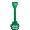 St. Patrick's Day Shamrock-Shaped Half Yard Drinking Glass