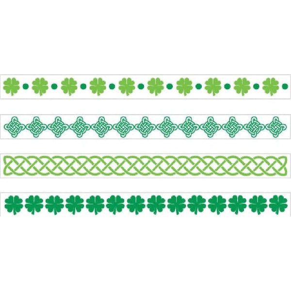 St. Patrick's Day Tattoo Bracelets