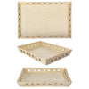 Star & Moon ReCountangular Wood Serving Tray