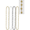 Star Shaped Necklaces - Black, Silver & Gold