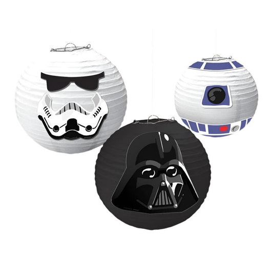 Star Wars Galaxy Of Adventures Paper Lanterns W/ Add On's
