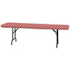 Stay-Put Tablecover 29" X 72" Red Gingham