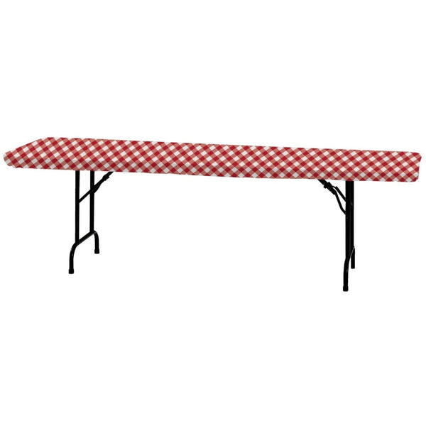 Stay-Put Tablecover 29" X 72" Red Gingham