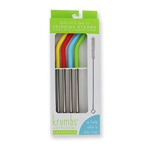 Straw - Stainless Steel 4Pkg