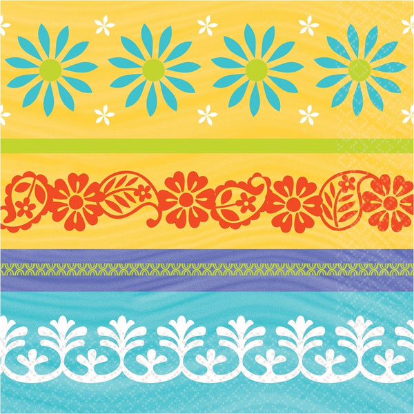 Summer Fiesta Beverage Napkins