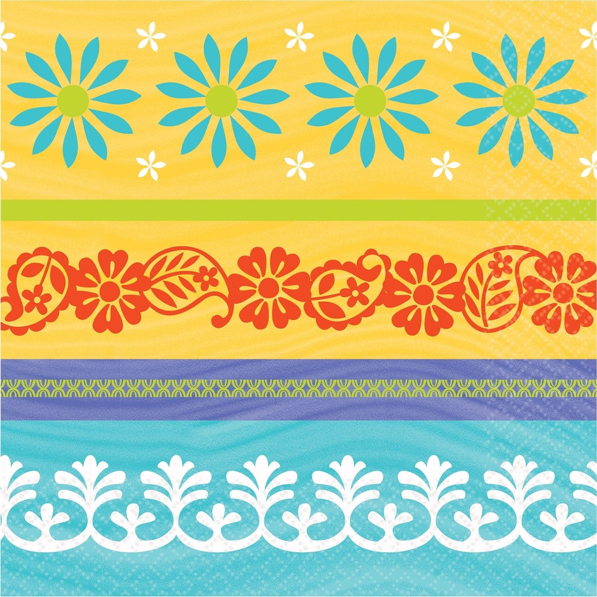 Summer Fiesta Luncheon Napkins