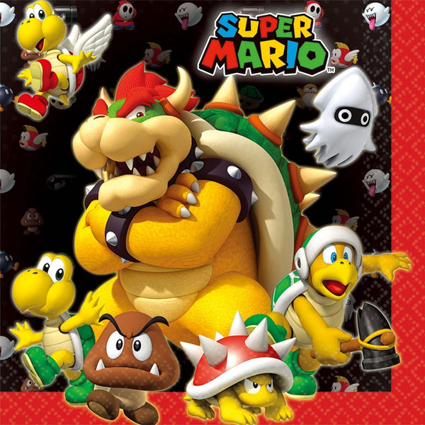 Super Mario Luncheon Napkin