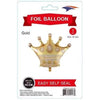 Super Shape Foil Balloon Gold Crown
