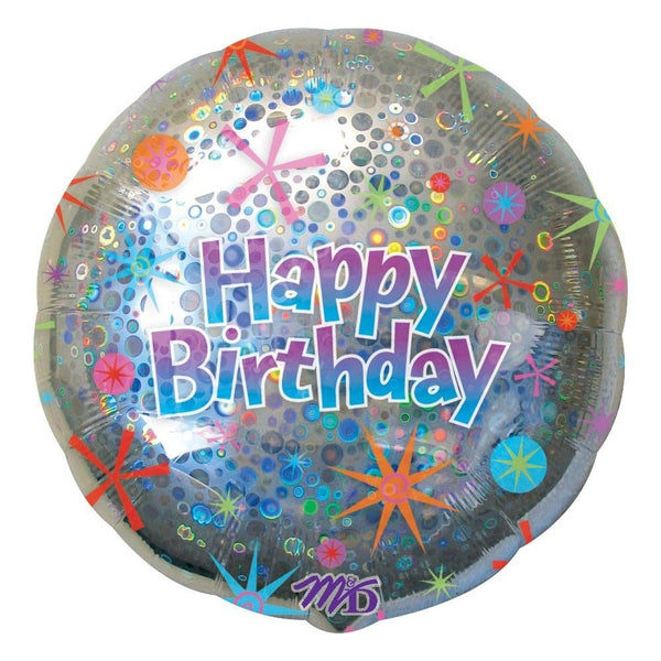 Super Shape Foil Balloon Holographic Birthday