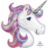 Super Shape Foil Balloon Pastel Unicorn