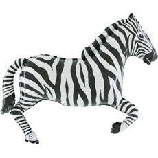 Super Shape Foil Balloon Zebra