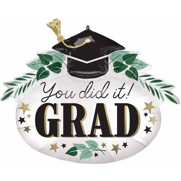 Foil Balloon - Super Shape You Did It Ivy Grad