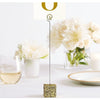 Table Card Holder - Gold Glitter