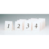 Table Number Tent Place Cards, 1 - 12