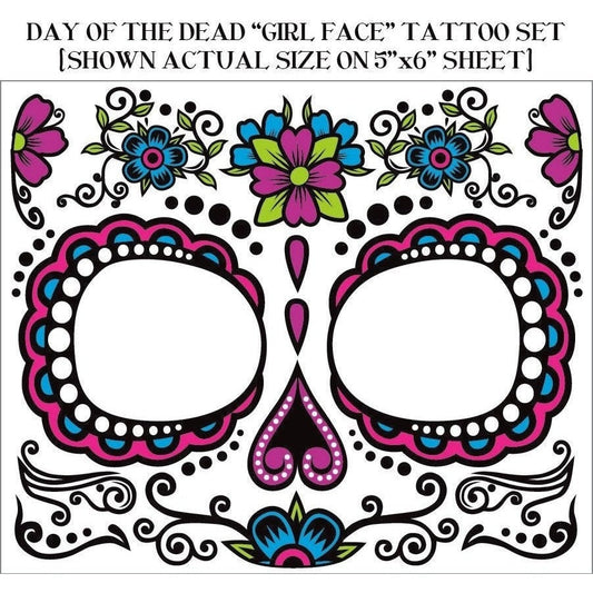 Tattoo - Face Day Of Dead Female