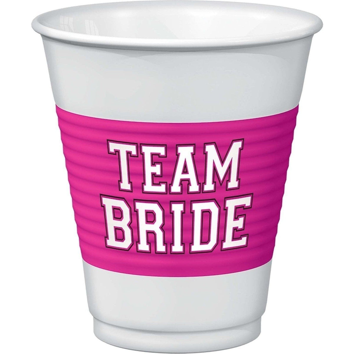 Team Bride Plastic Cups