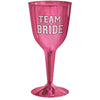 Team Bride Wine Glasses