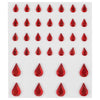 Tear Drop Jewels 36Pc Count