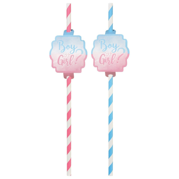 The Big Reveal Paper Straws