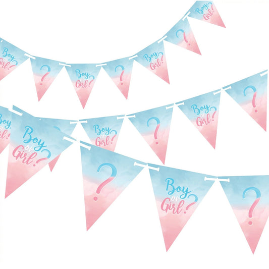 The Big Reveal Pennant Banner